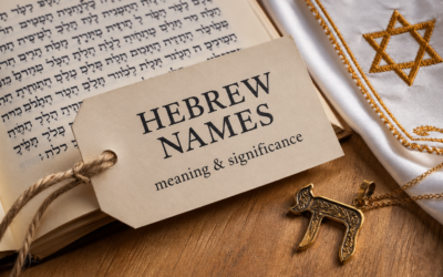 Home How to Pick a Meaningful Hebrew Name with Spiritual Significance